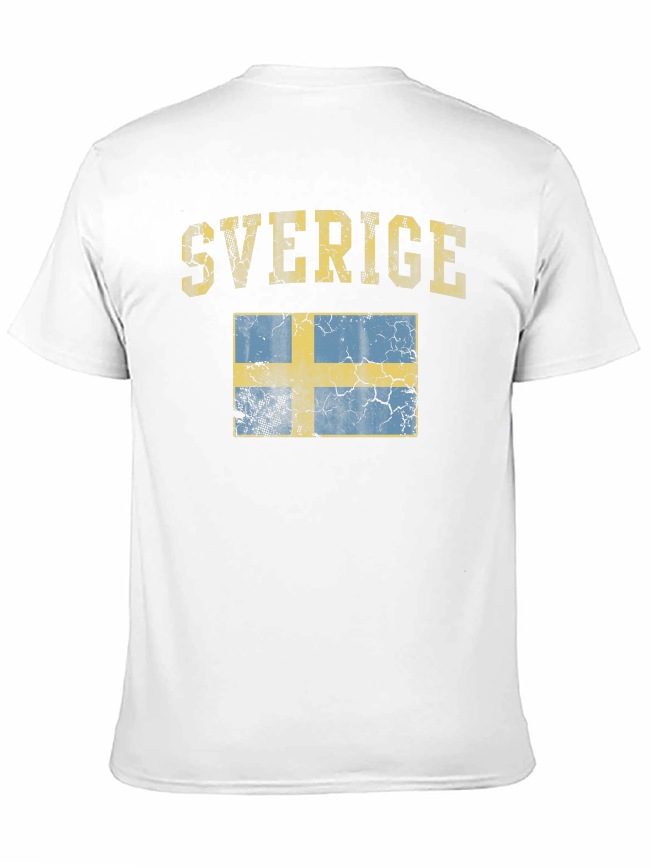 Sverige Flag Graphic T-Shirt