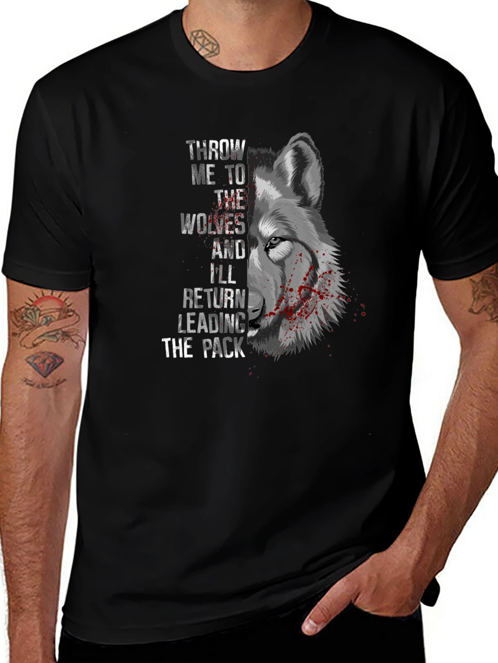Wolf Pack Graphic T-Shirt