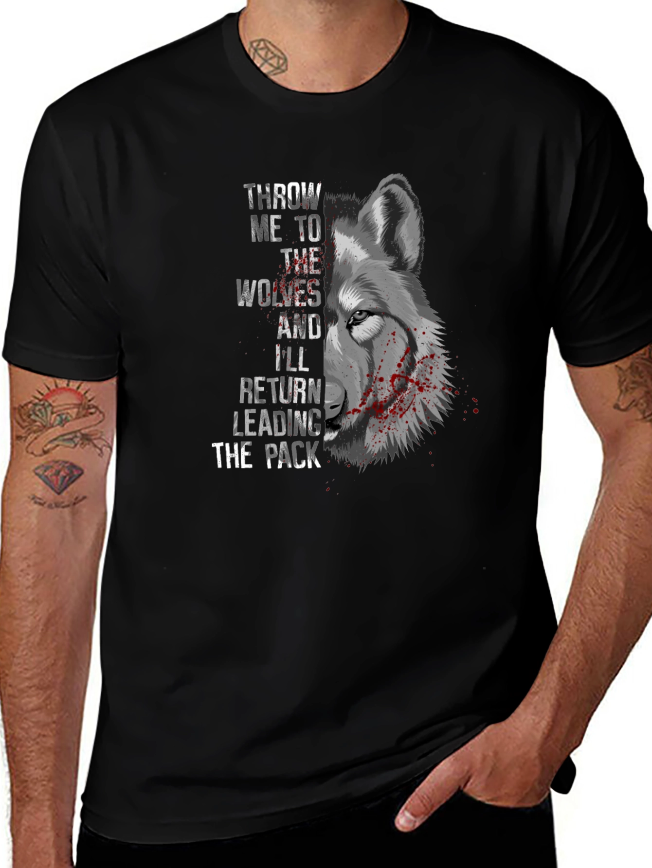 Wolf Pack Graphic T-Shirt