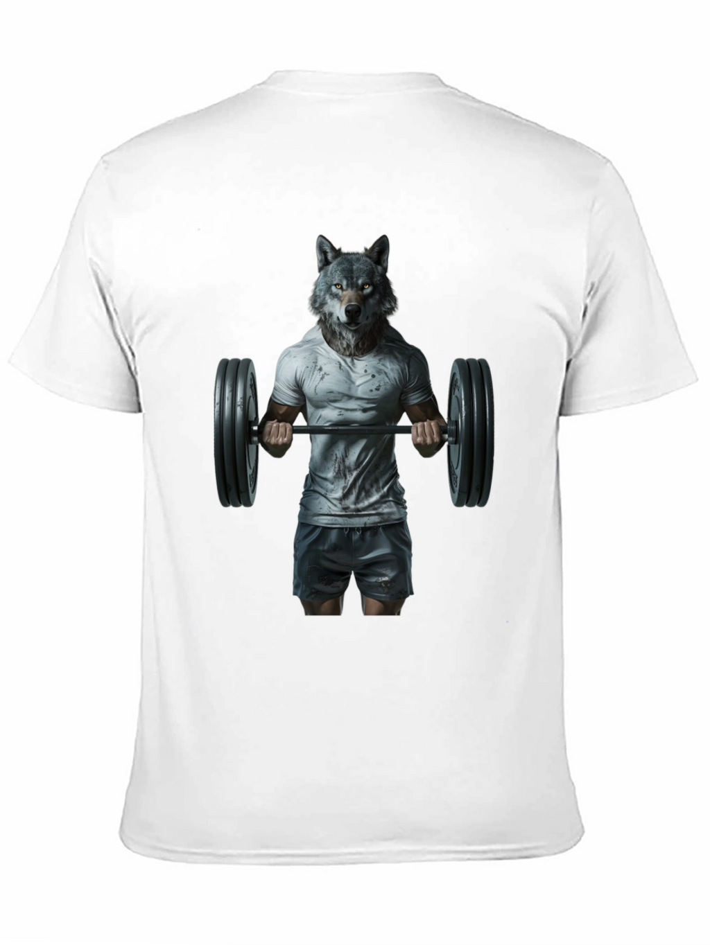 Wolf Gym T-Shirt - Animal Bodybuilding Tee