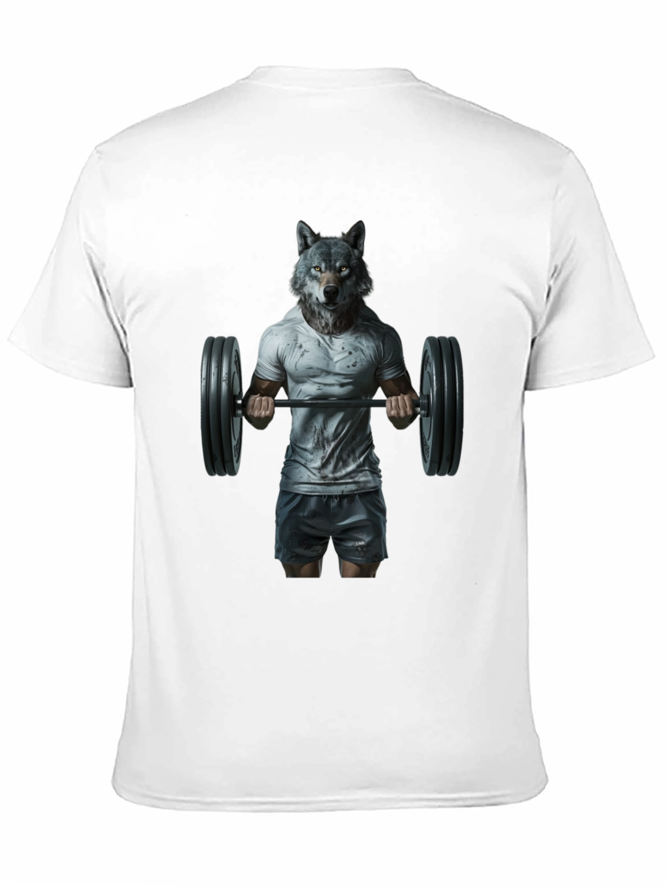 Wolf Gym T-Shirt - Animal Bodybuilding Tee