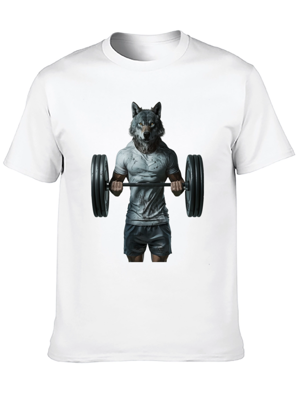 Wolf Gym T-Shirt - Animal Bodybuilding Tee