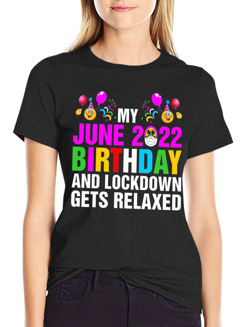 June 2022 Birthday Lockdown Relaxed T-Shirt