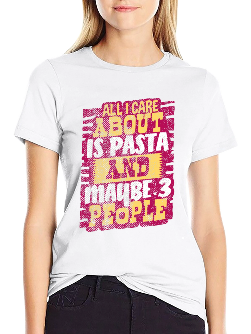 Pasta Lover T-Shirt - Funny Graphic Tee