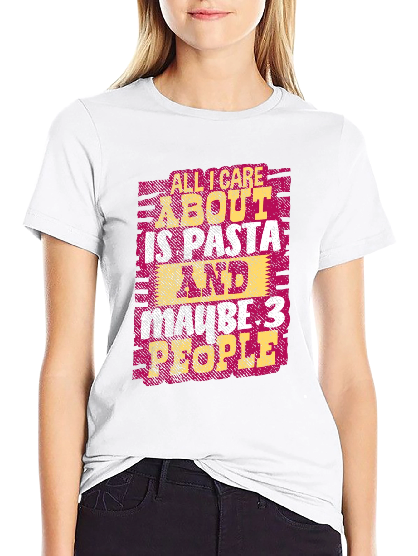 Pasta Lover T-Shirt - Funny Graphic Tee