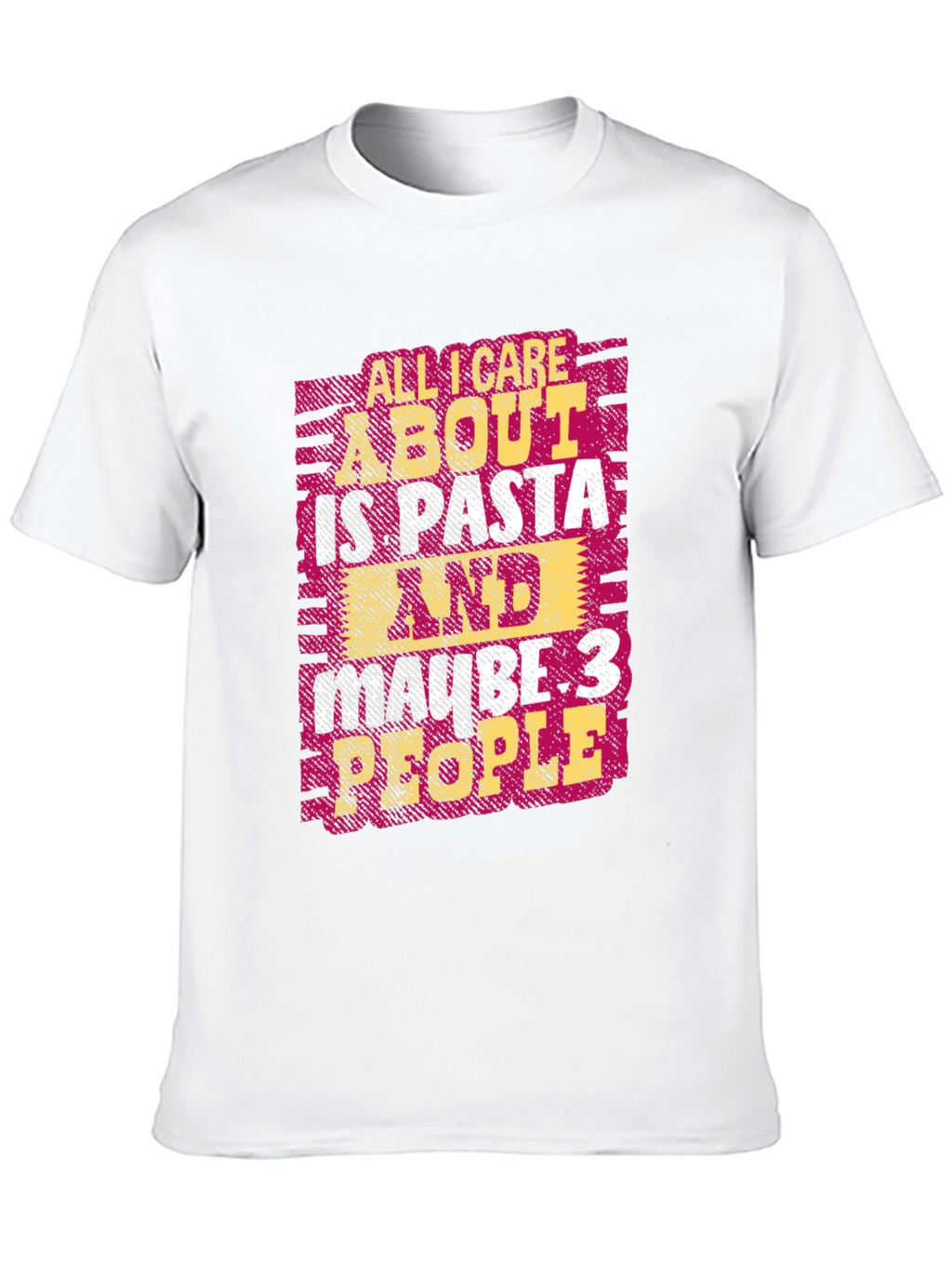 Pasta Lover T-Shirt - Funny Graphic Tee