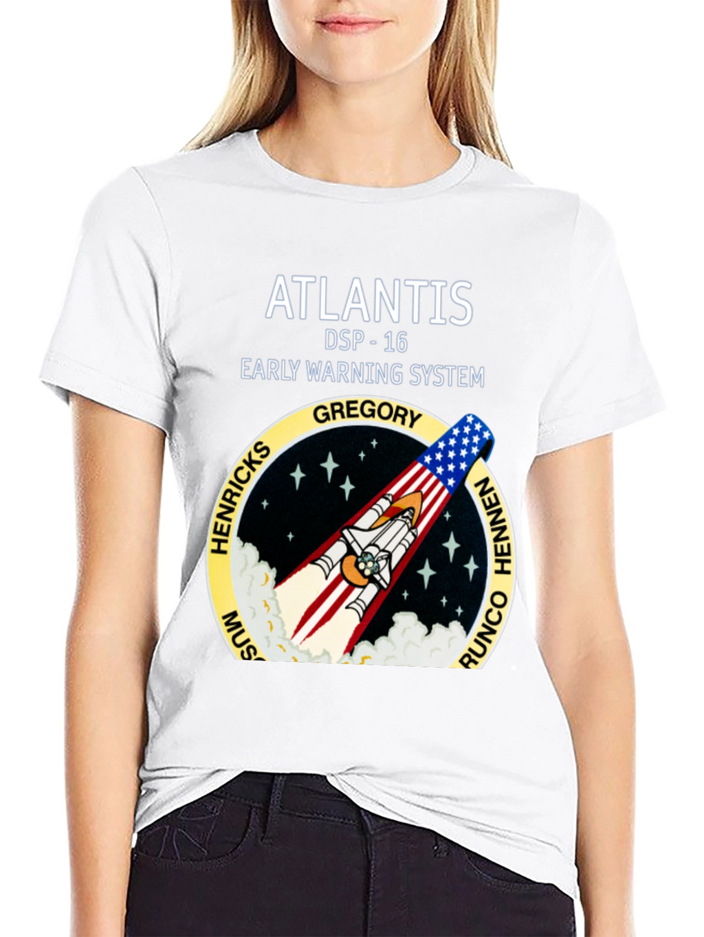 Atlantis DSP-16 Early Warning System T-Shirt