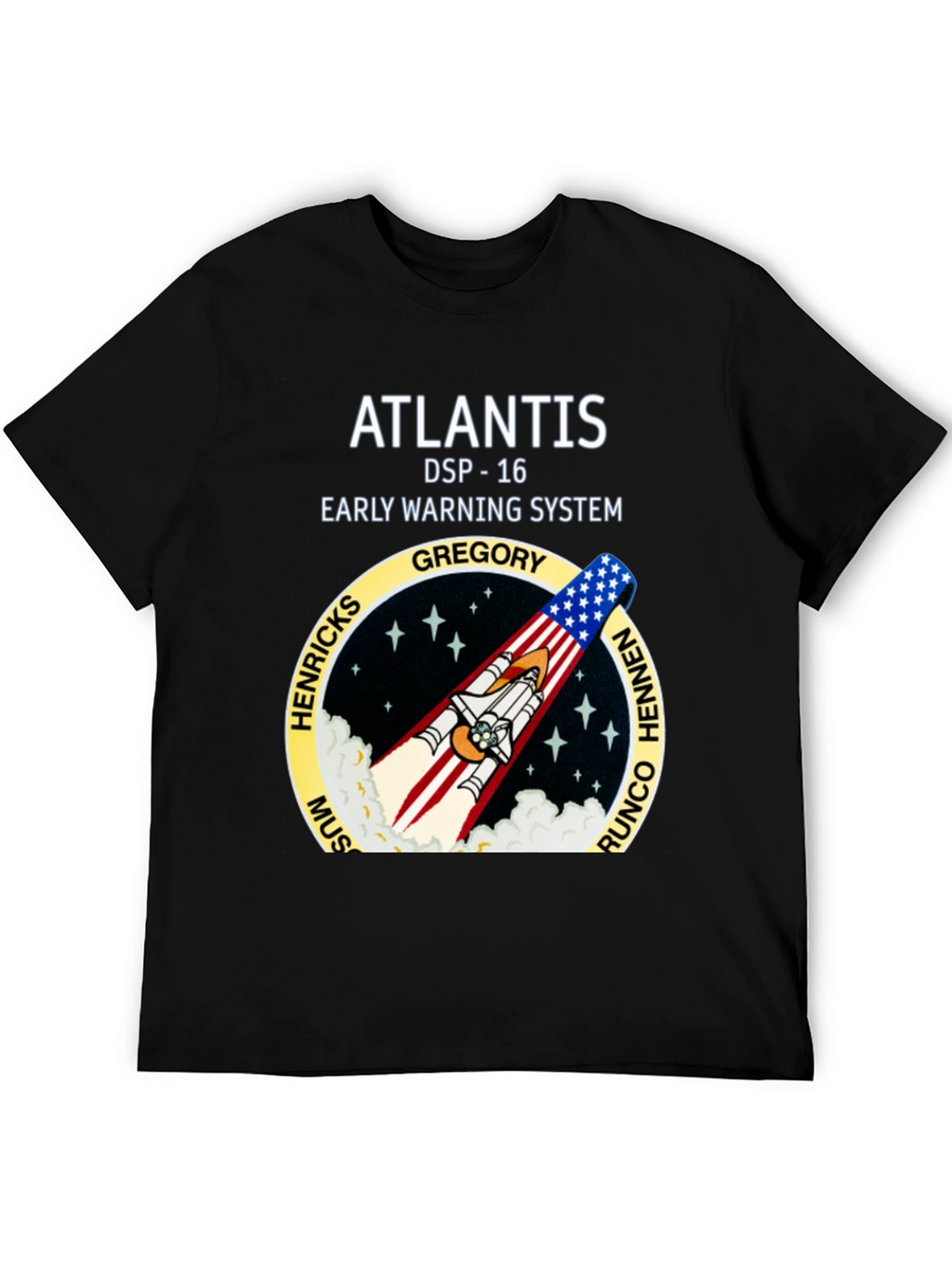 Atlantis DSP-16 Early Warning System T-Shirt