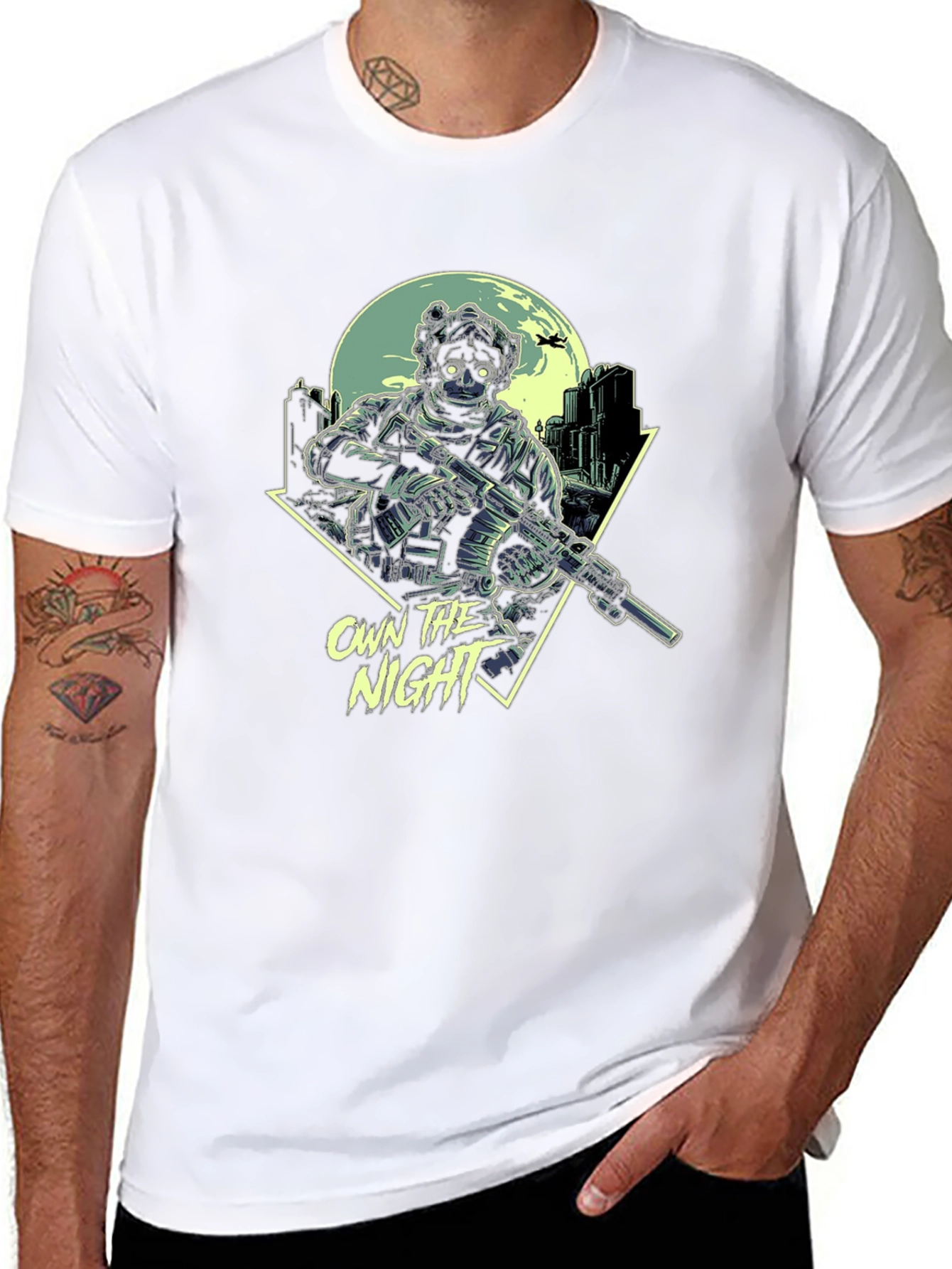 Own The Night Graphic T-Shirt - Tactical Urban Design