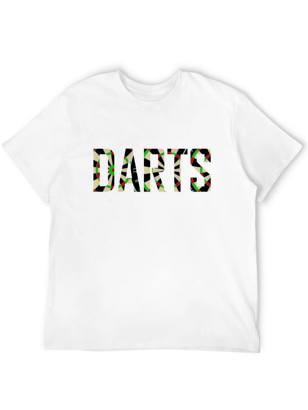 Darts Board Graphic Tee - Stylish Darts Lover Shirt