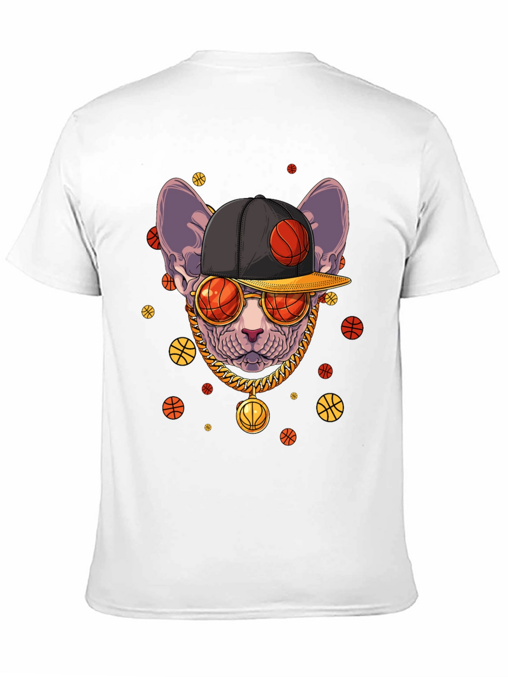 Cool Cat Basketball T-Shirt