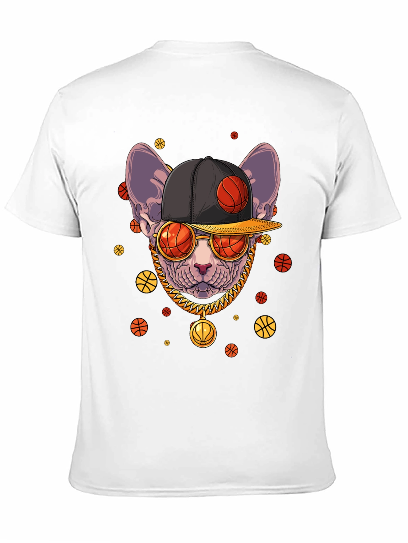 Cool Cat Basketball T-Shirt