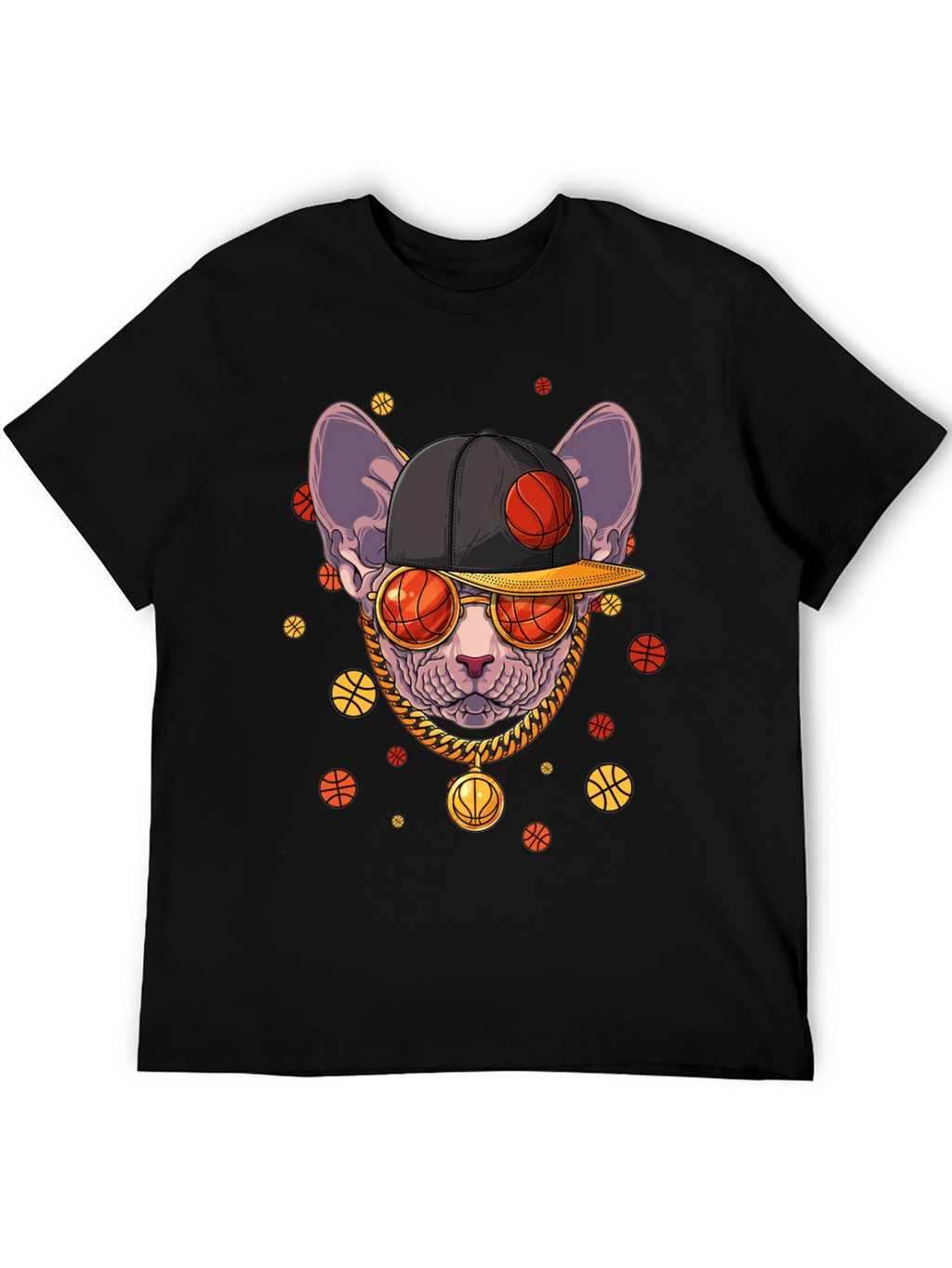Cool Cat Basketball T-Shirt