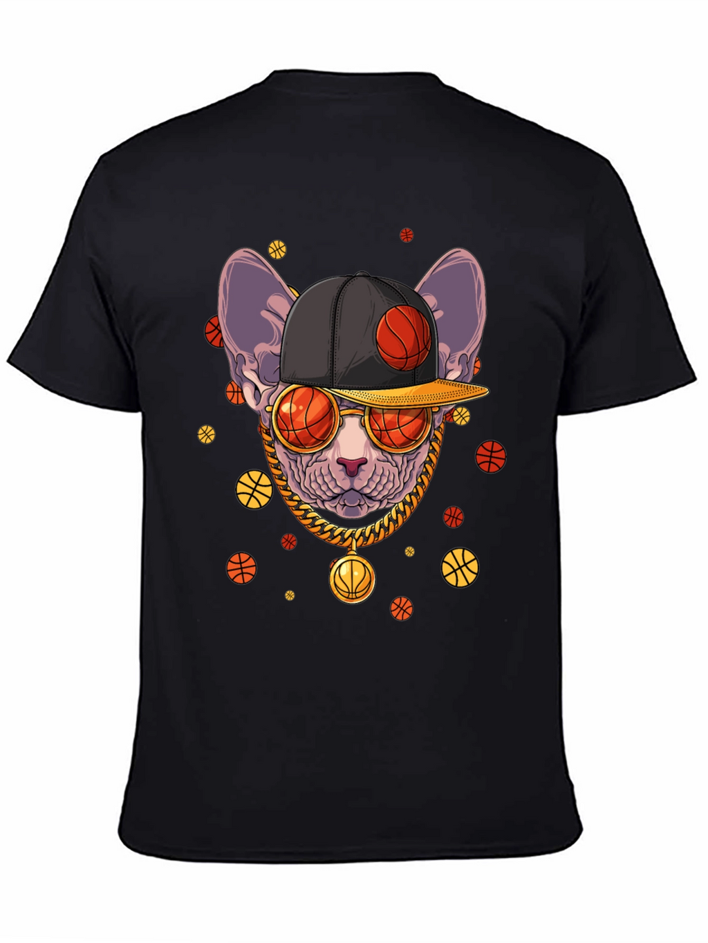 Cool Cat Basketball T-Shirt