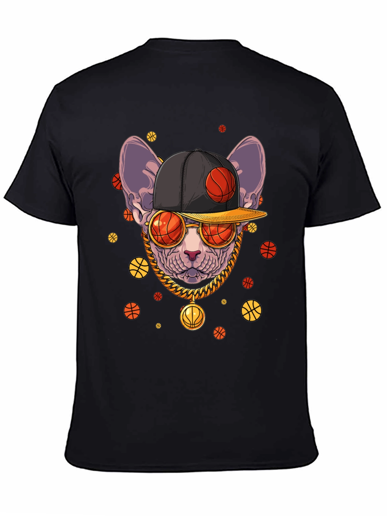 Cool Cat Basketball T-Shirt