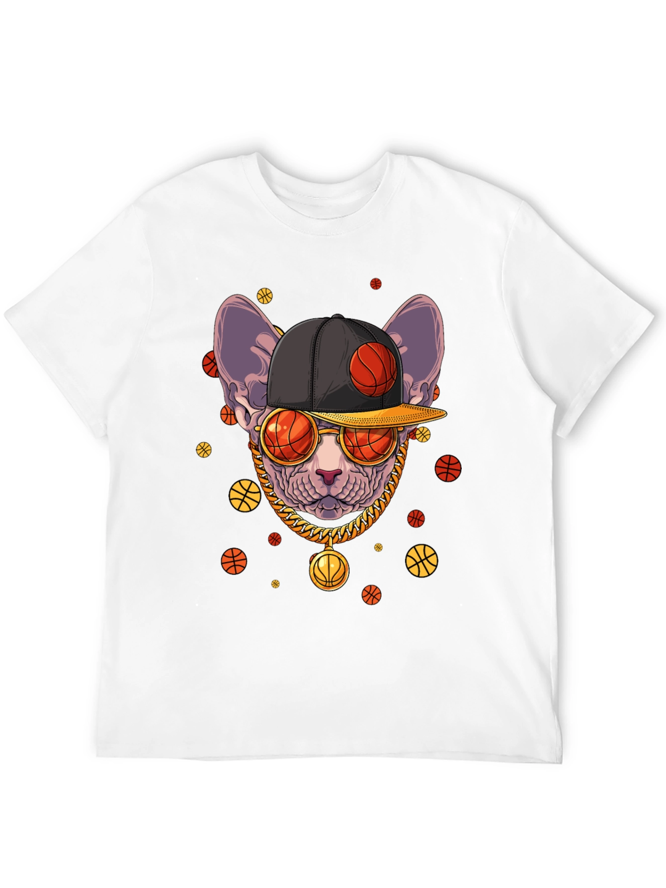 Cool Cat Basketball T-Shirt