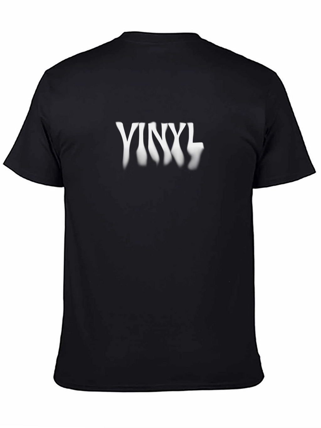 Vinyl Graphic Black T-Shirt - Cool Music Tee