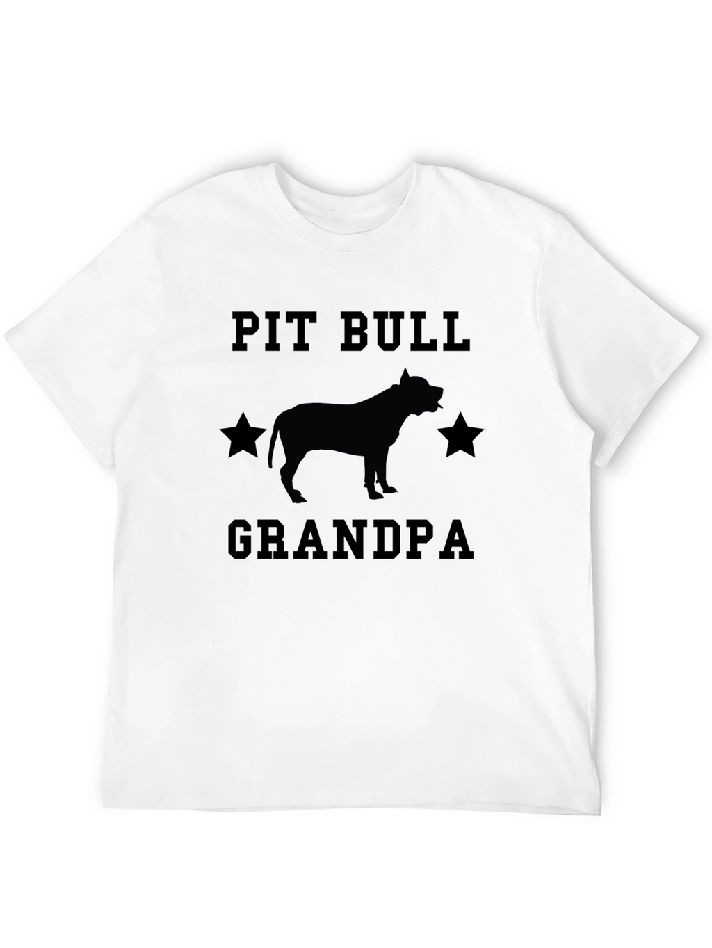 Pit Bull Grandpa T-Shirt - Mens Graphic Tee