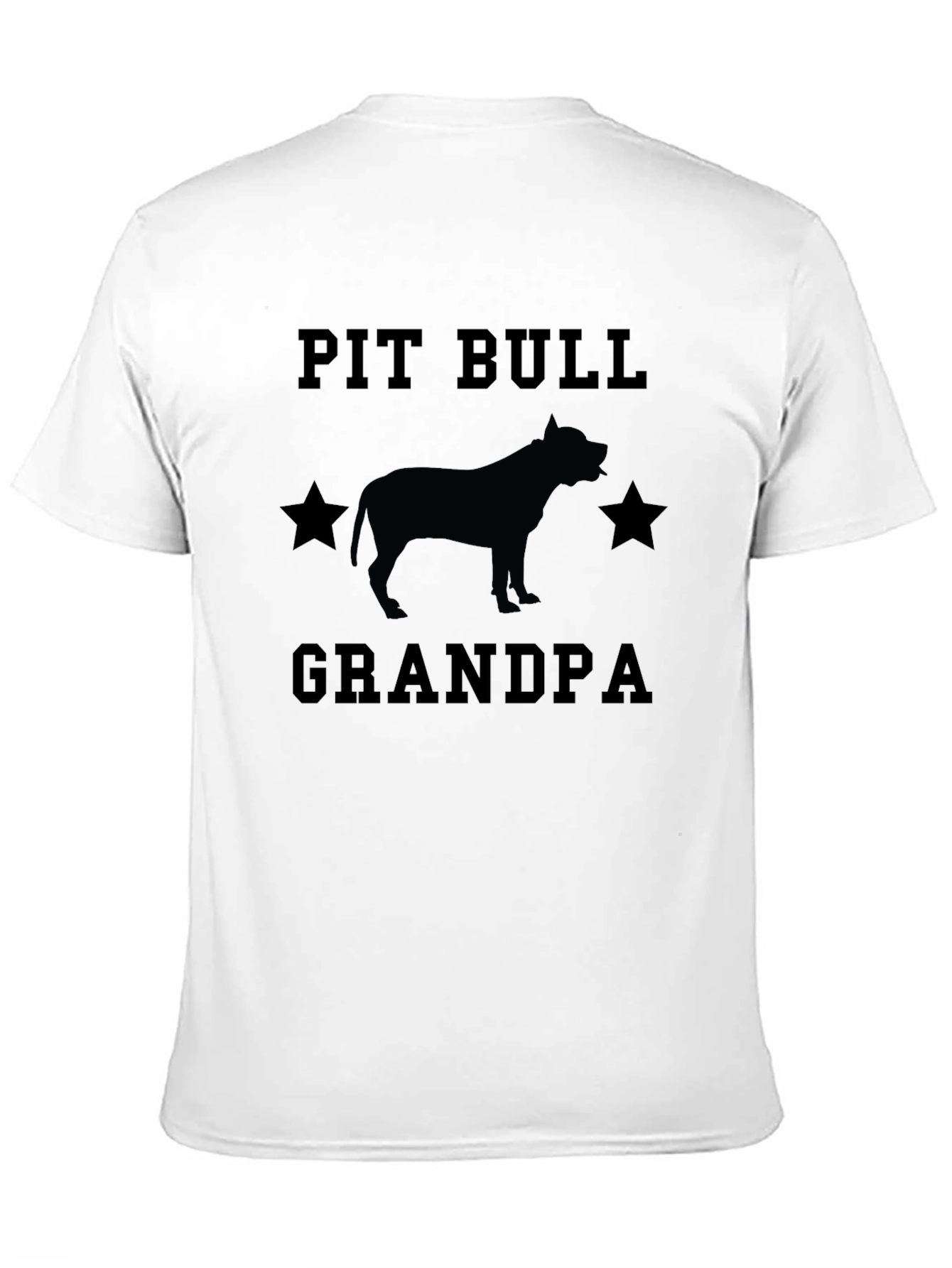 Pit Bull Grandpa T-Shirt - Mens Graphic Tee
