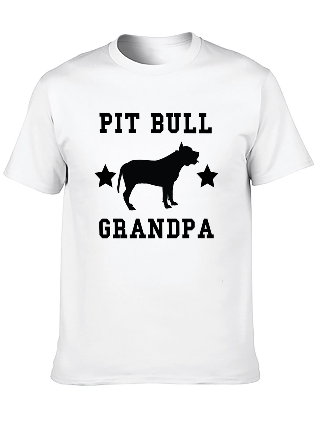 Pit Bull Grandpa T-Shirt - Mens Graphic Tee