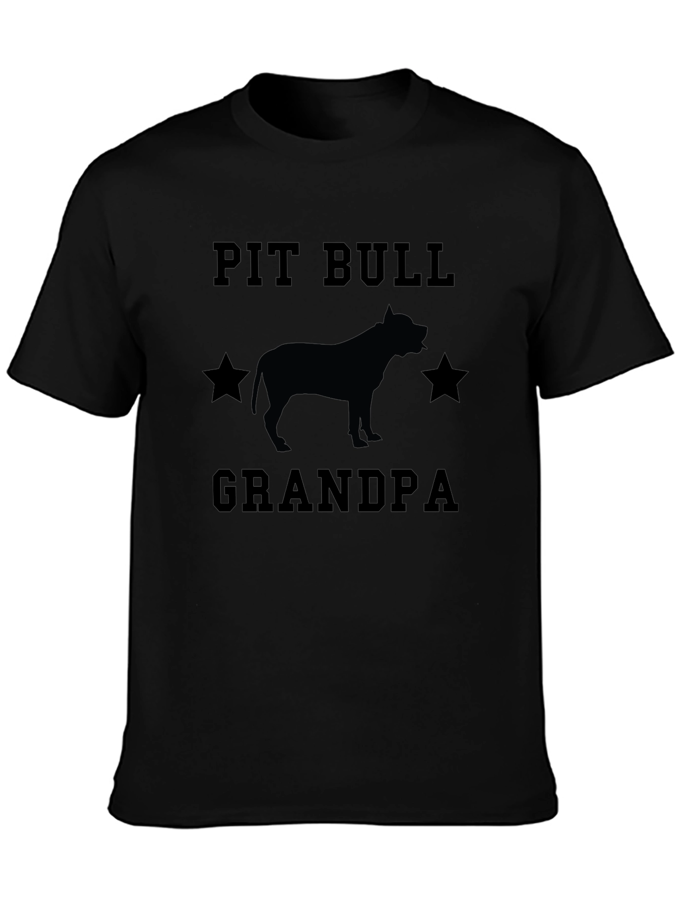 Pit Bull Grandpa T-Shirt - Mens Graphic Tee