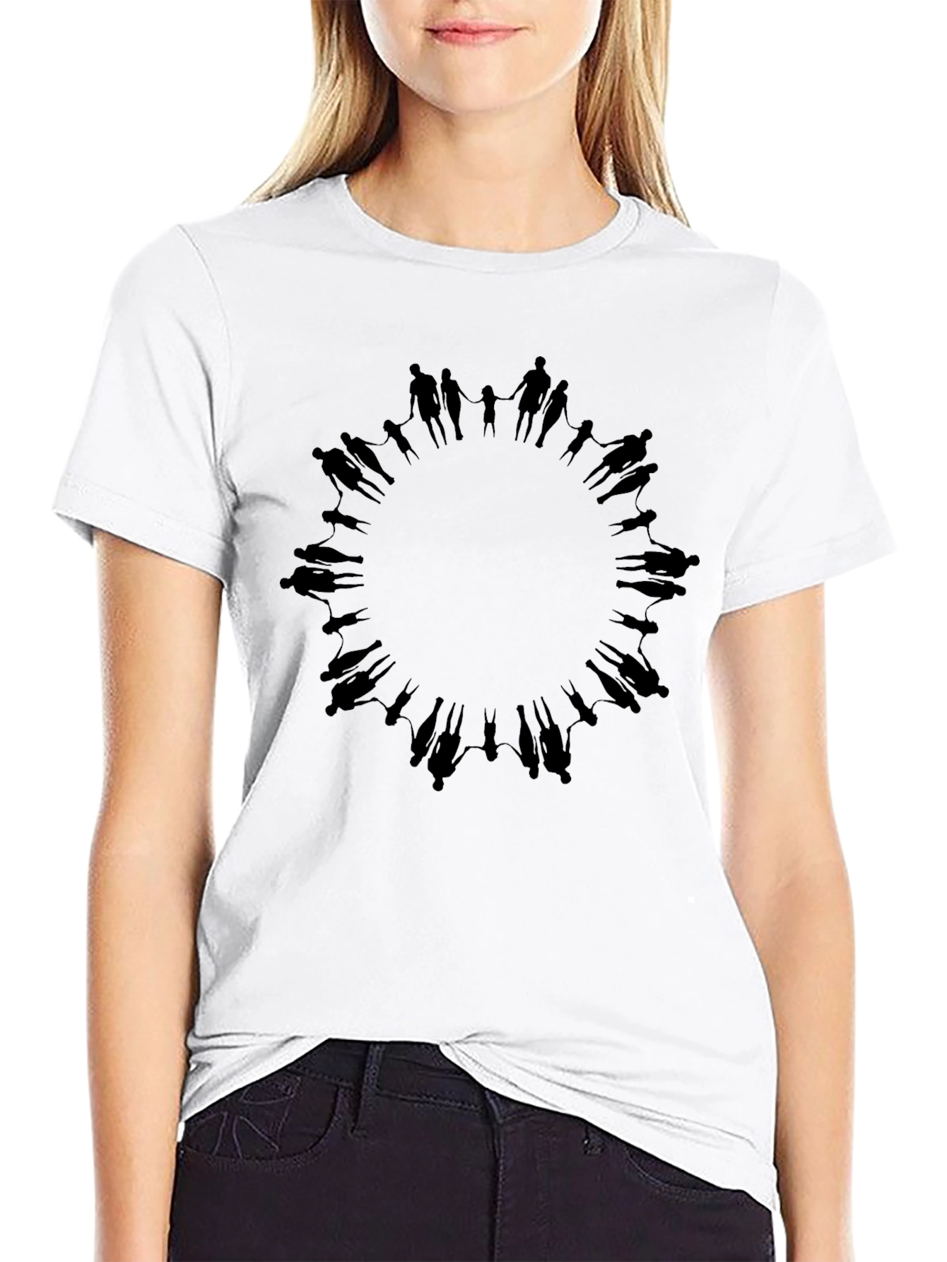 Unity Circle Graphic Tee - Black