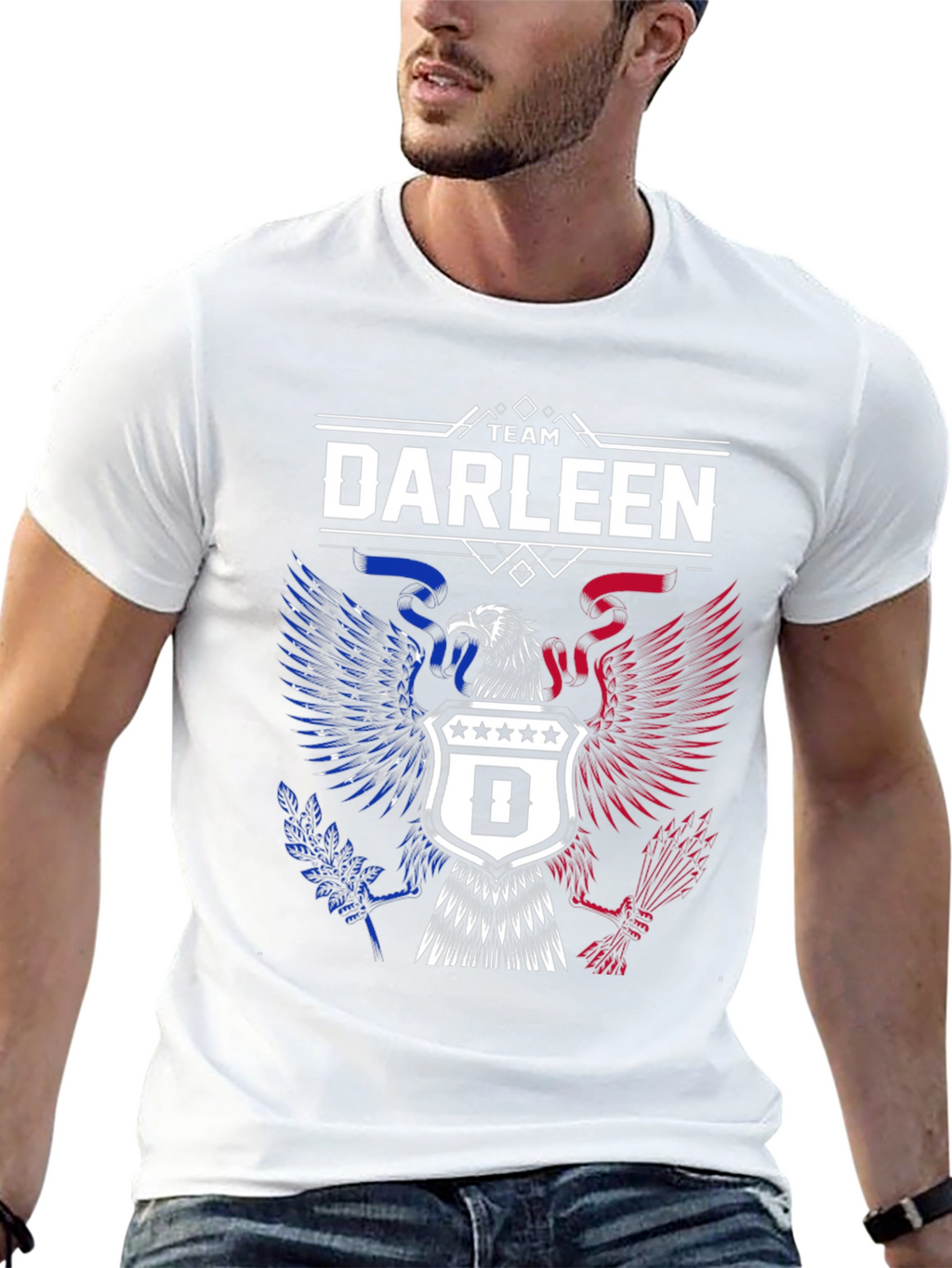Team Darleen Patriotic Eagle T-Shirt
