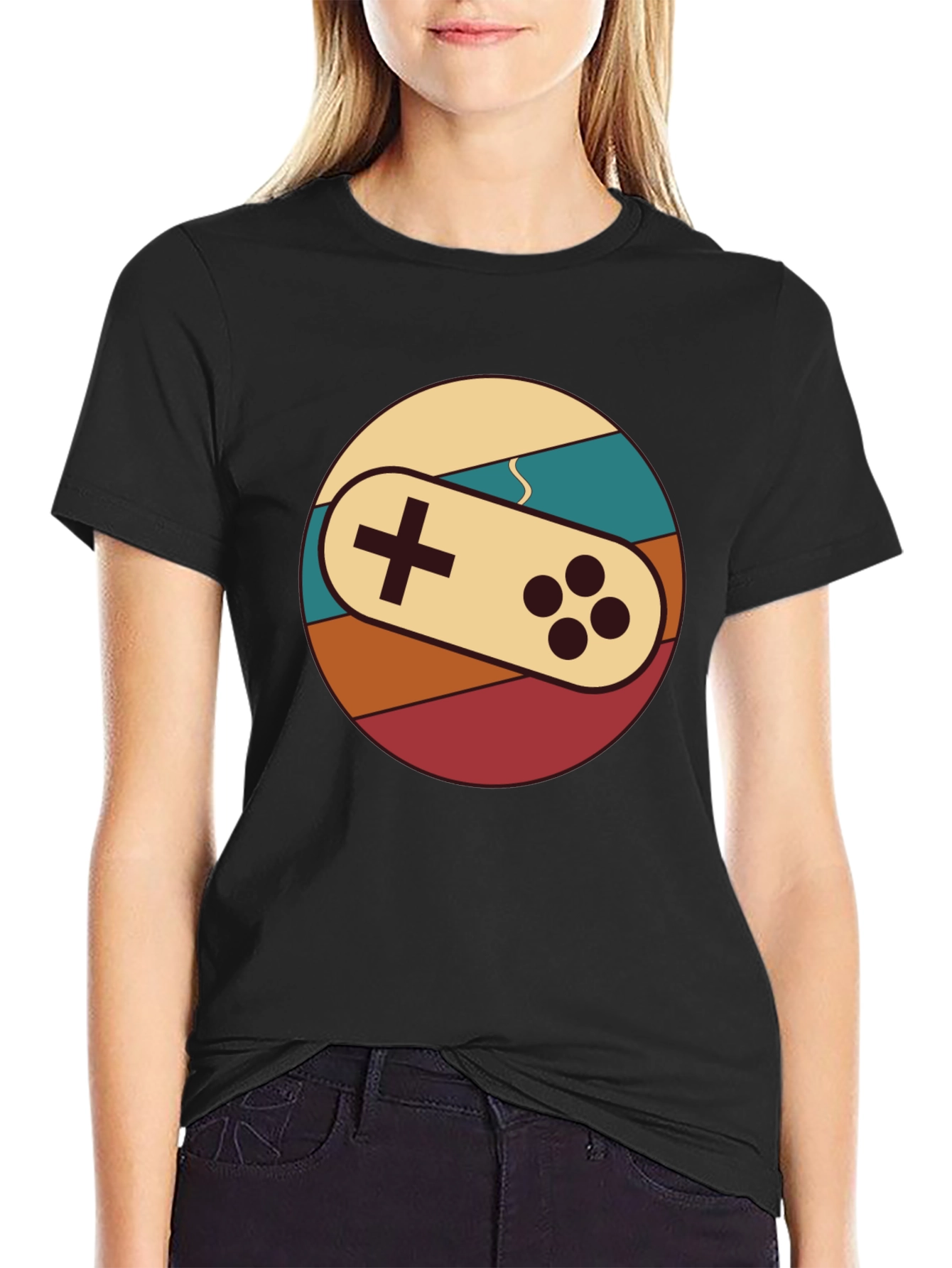 Retro Gamer T-Shirt - Classic Controller Design