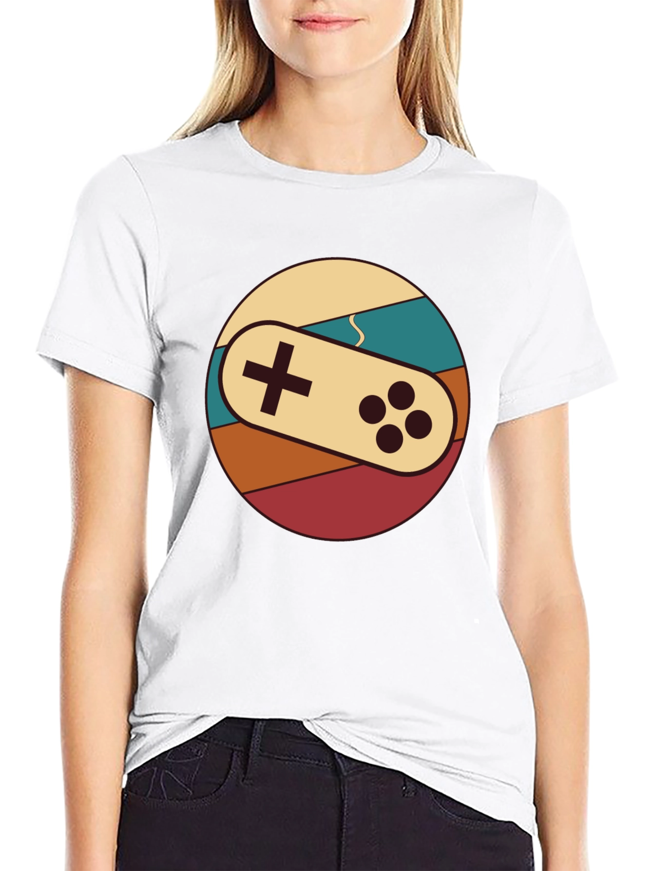 Retro Gamer T-Shirt - Classic Controller Design