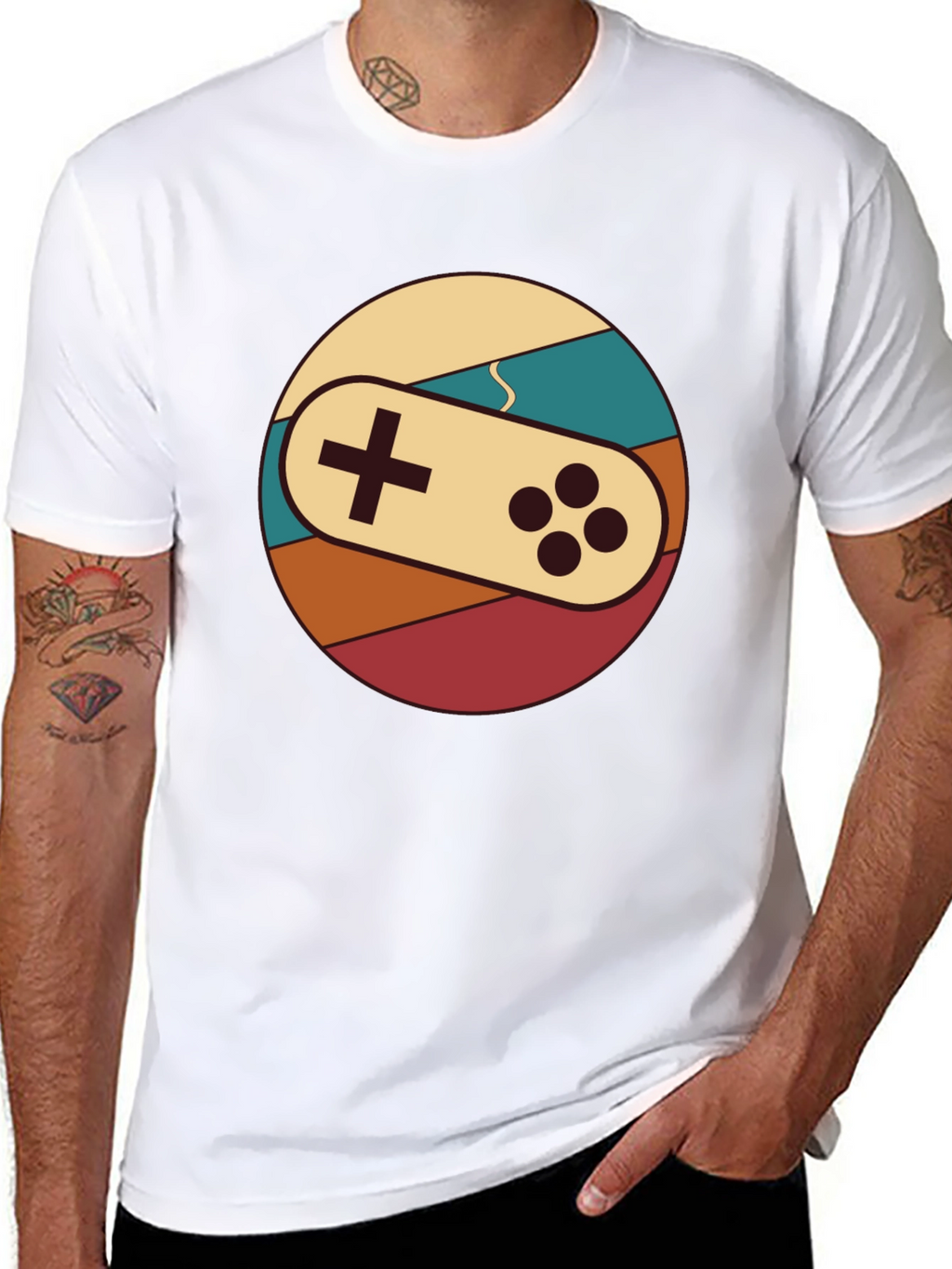Retro Gamer T-Shirt - Classic Controller Design