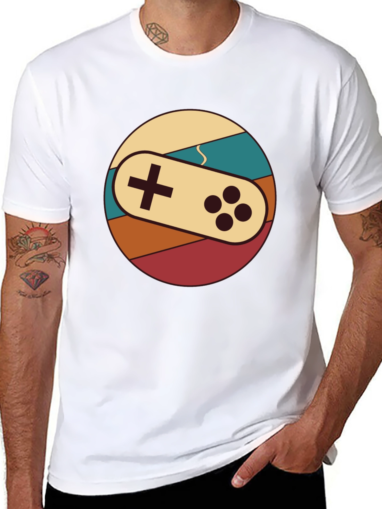 Retro Gamer T-Shirt - Classic Controller Design