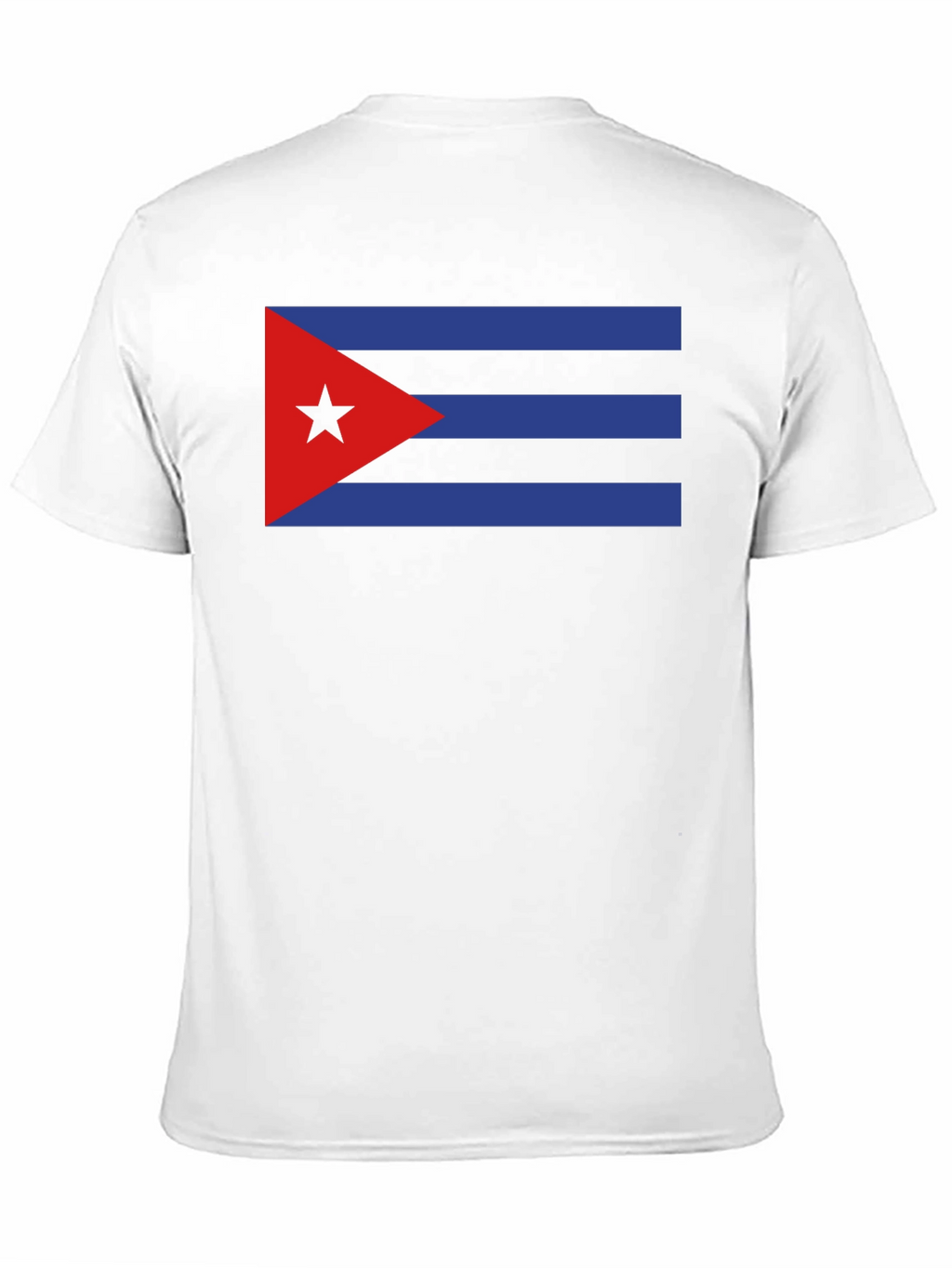 Cuban Pride T-Shirt - Black - Star & Stripes