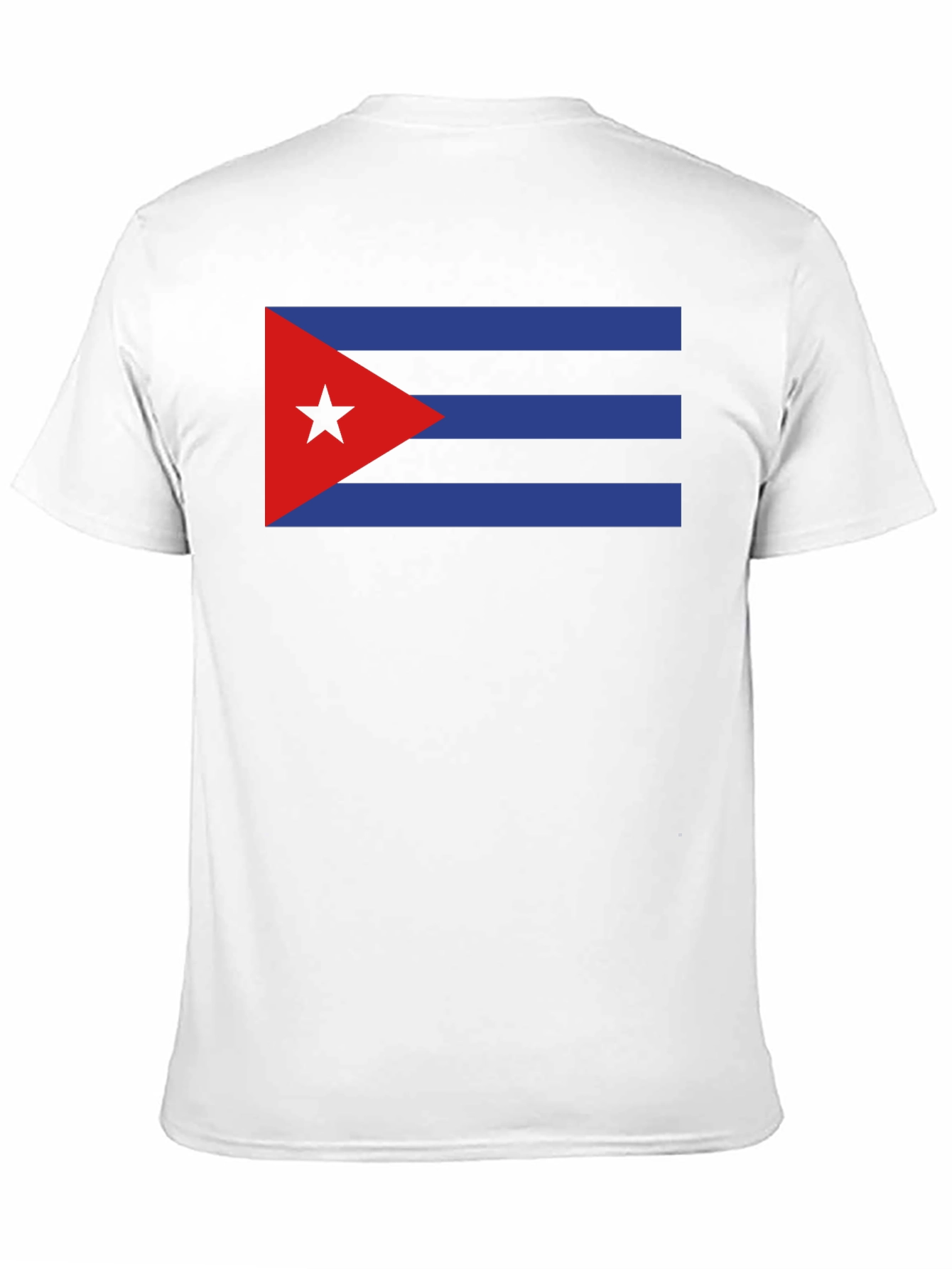 Cuban Pride T-Shirt - Black - Star & Stripes