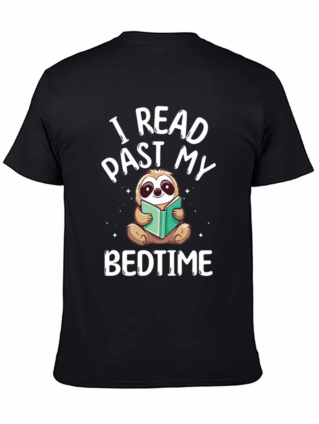 I Read Past My Bedtime Sloth T-Shirt