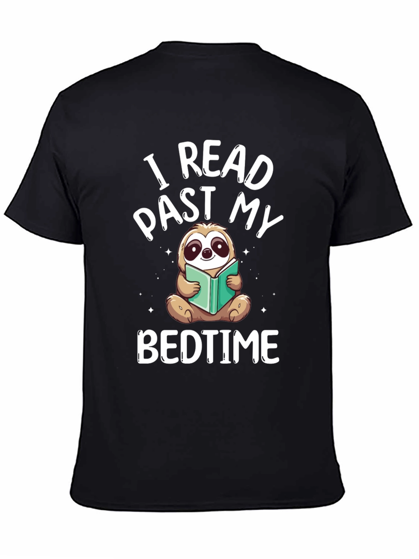 I Read Past My Bedtime Sloth T-Shirt