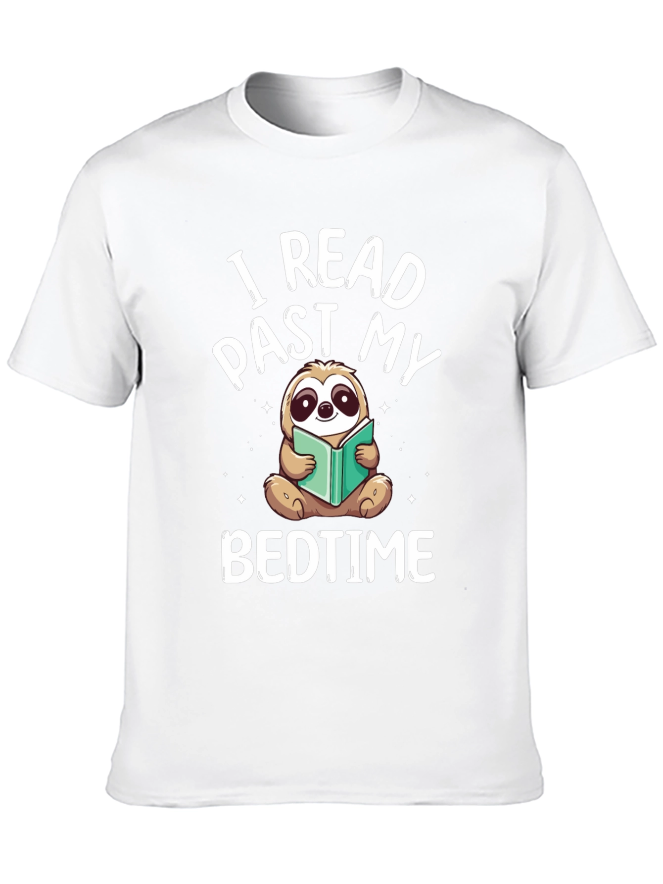 I Read Past My Bedtime Sloth T-Shirt