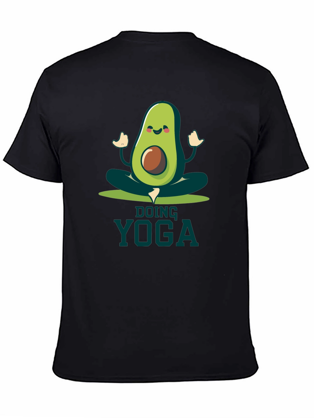 Avocado Yoga T-Shirt - Funny Meditating Graphic Tee