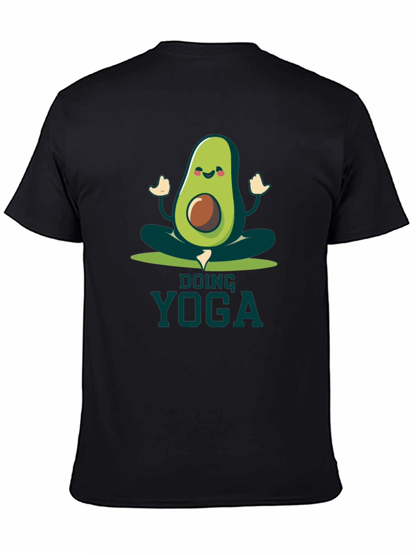 Avocado Yoga T-Shirt - Funny Meditating Graphic Tee