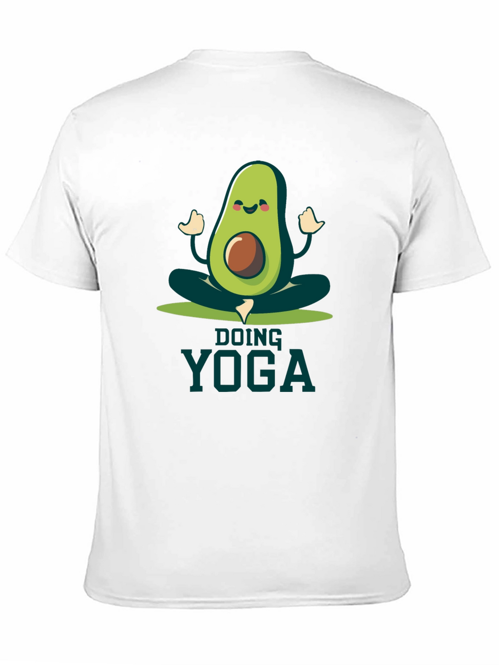 Avocado Yoga T-Shirt - Funny Meditating Graphic Tee