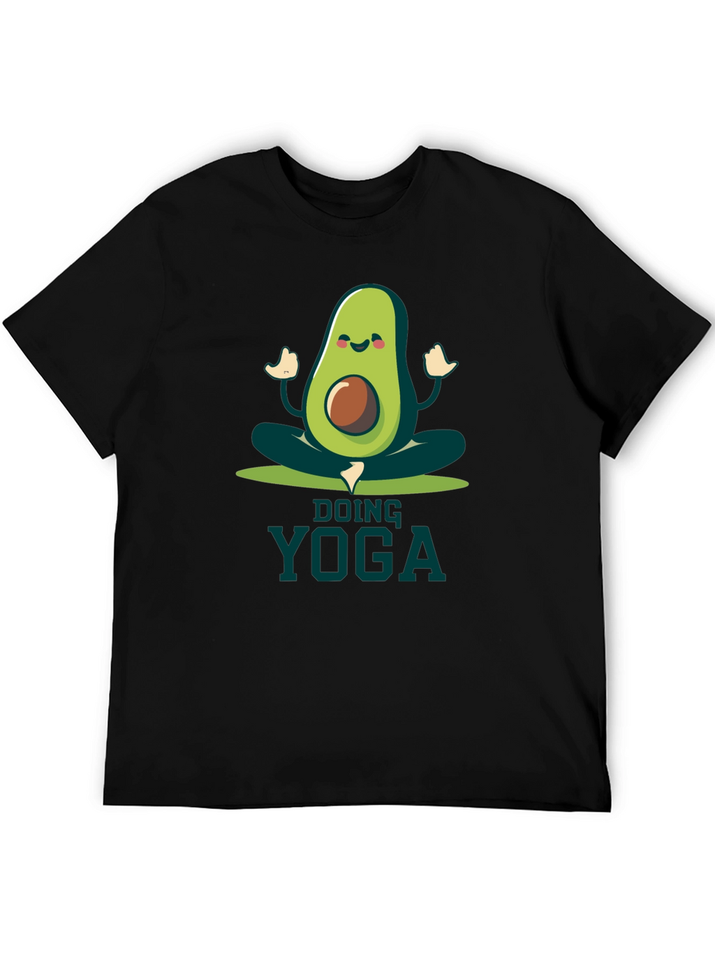 Avocado Yoga T-Shirt - Funny Meditating Graphic Tee