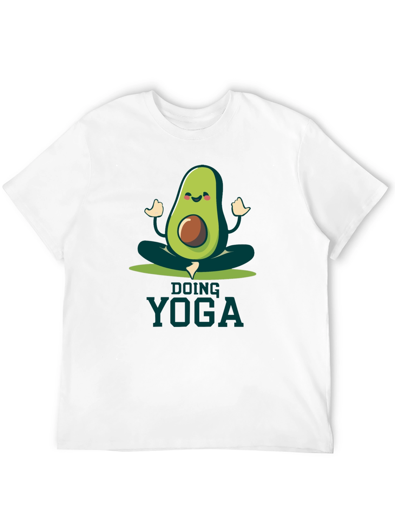 Avocado Yoga T-Shirt - Funny Meditating Graphic Tee