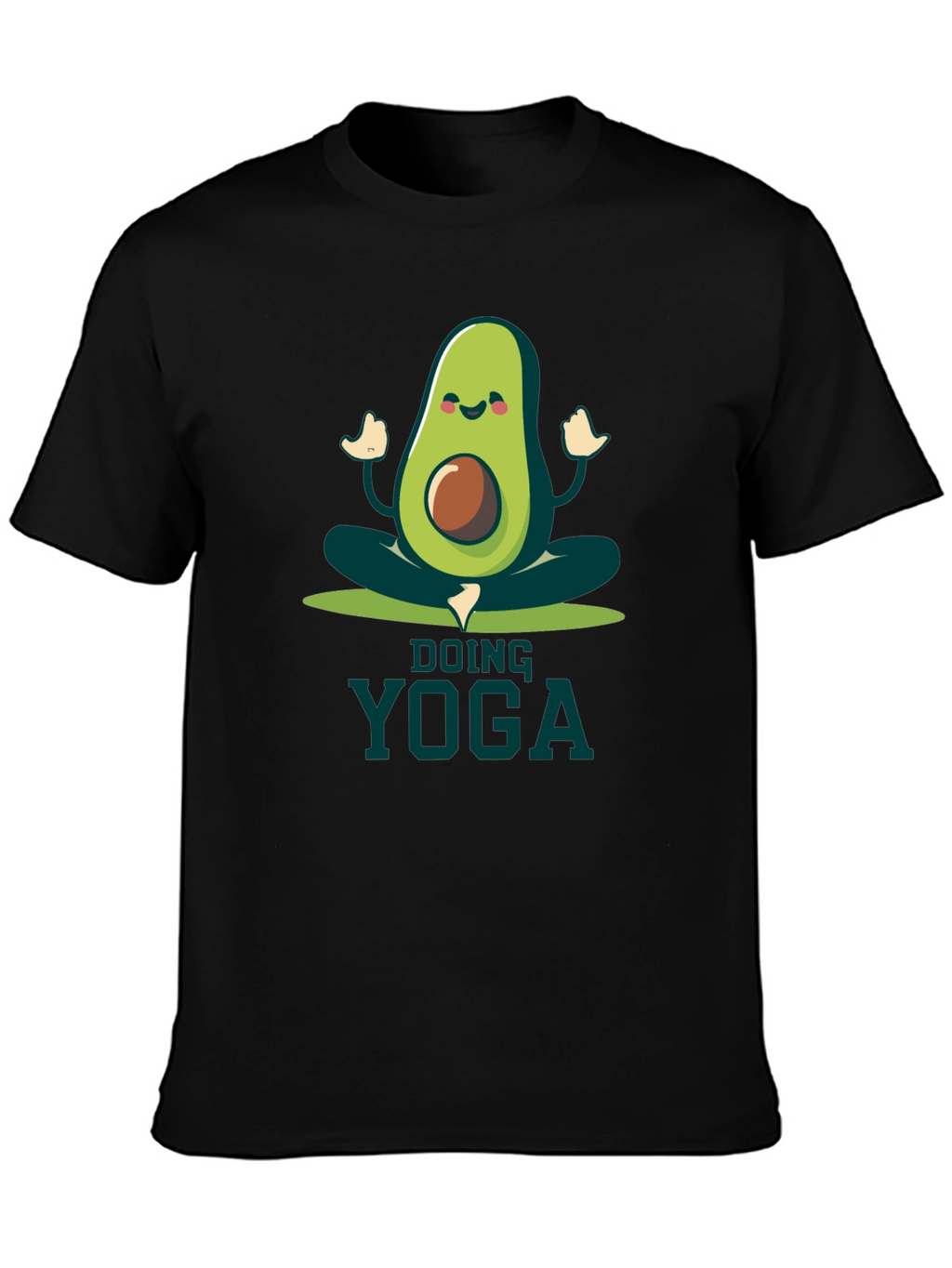 Avocado Yoga T-Shirt - Funny Meditating Graphic Tee