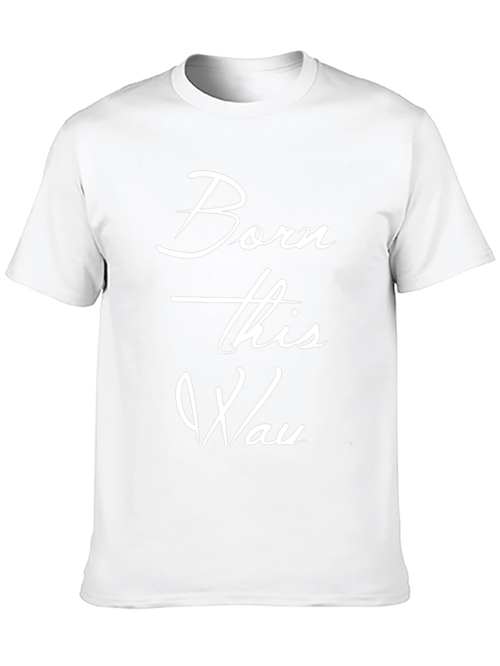 Born This Way Black Graphic Tee