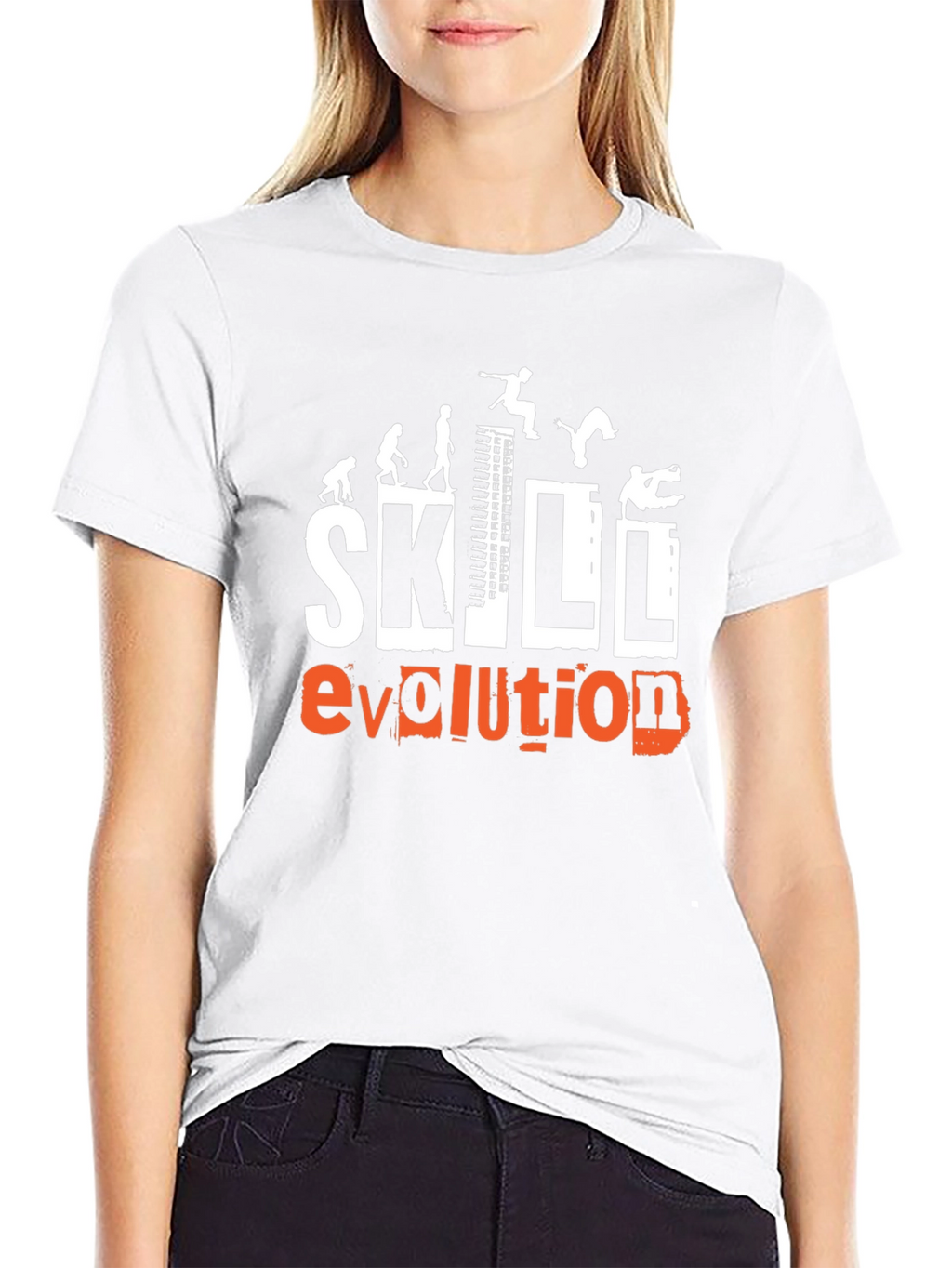 Skill Evolution Black T-Shirt