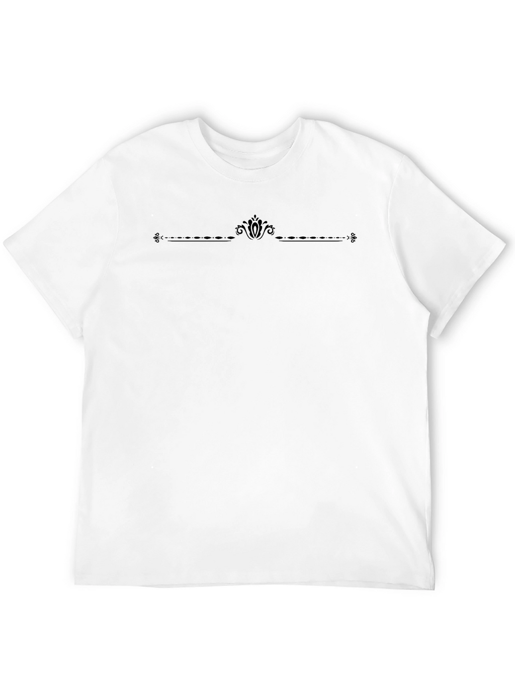 Elegant Black Crew Neck T-Shirt