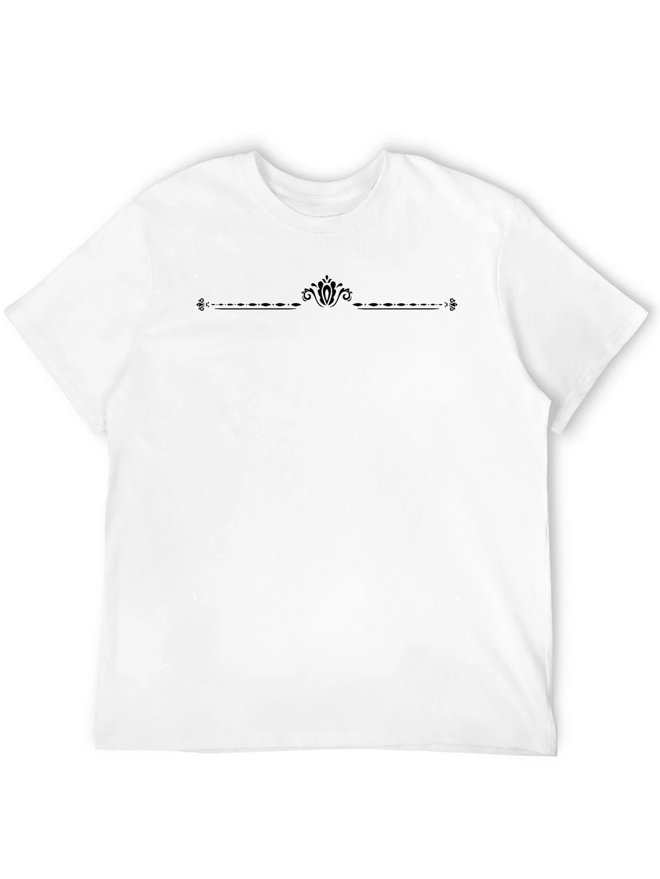 Elegant Black Crew Neck T-Shirt