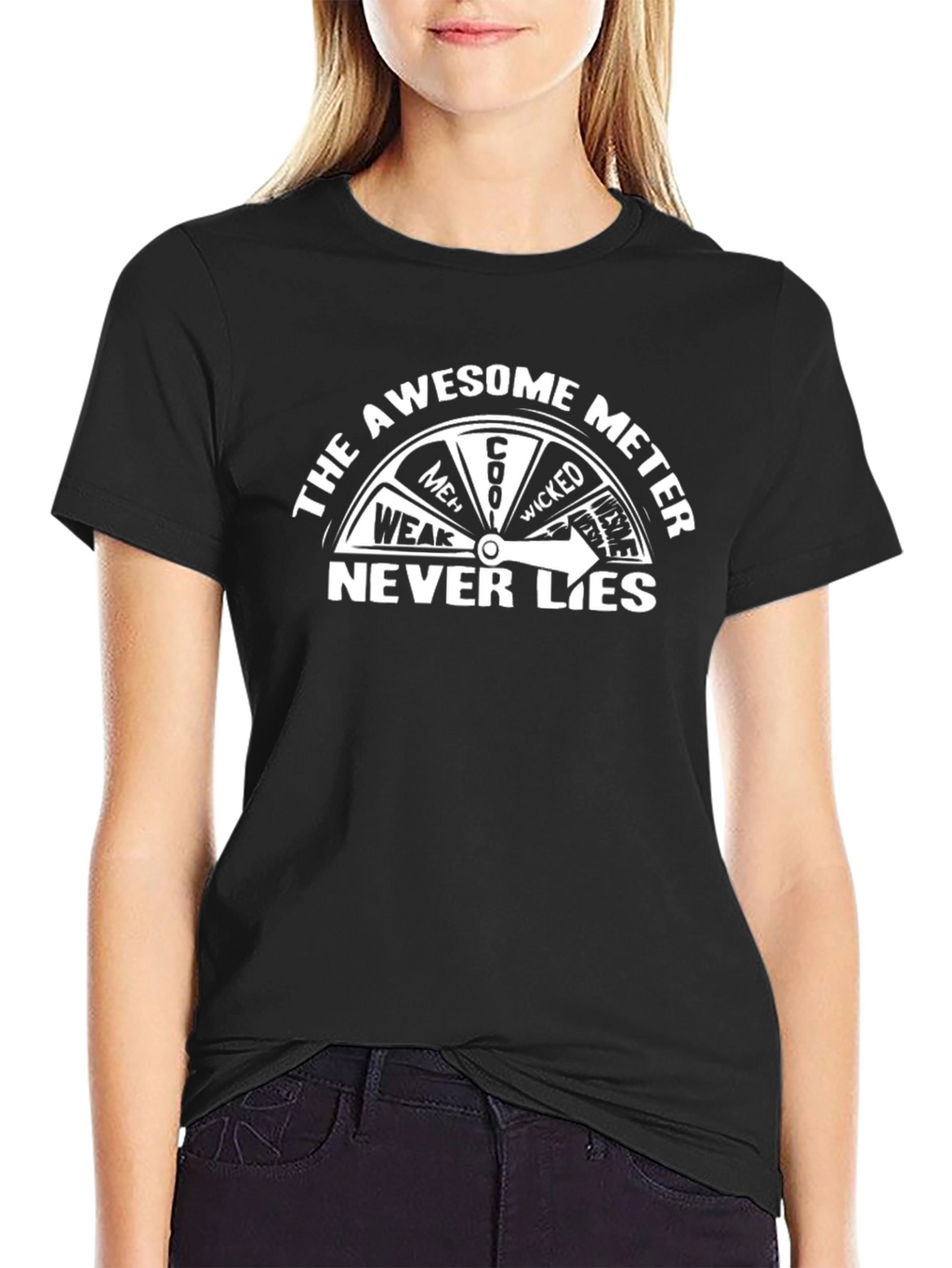 Awesome Meter T-Shirt - Never Lies