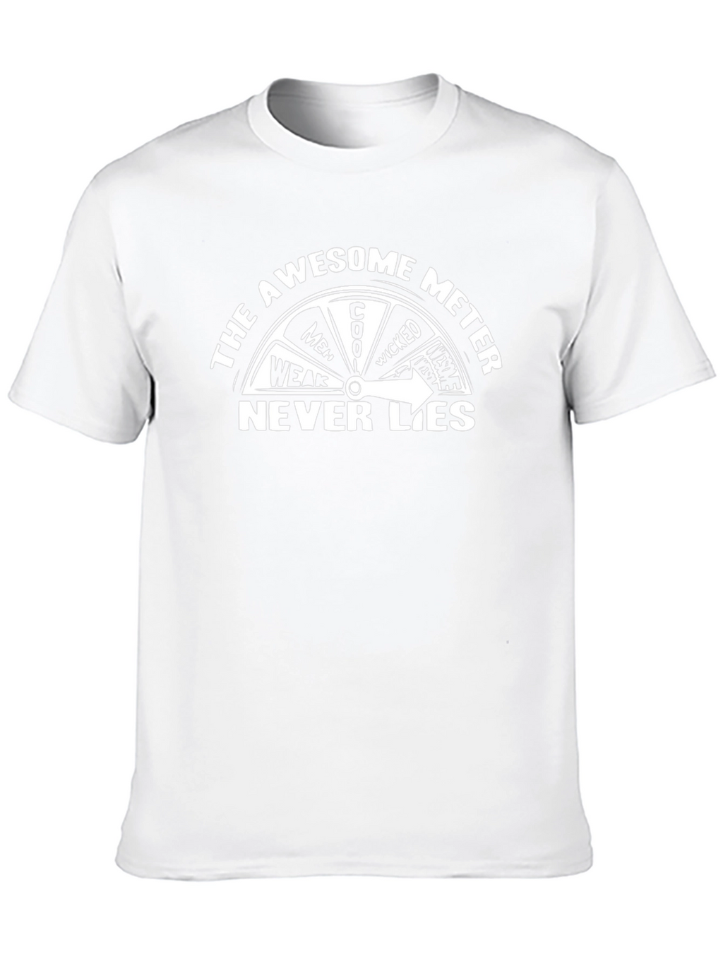 Awesome Meter T-Shirt - Never Lies