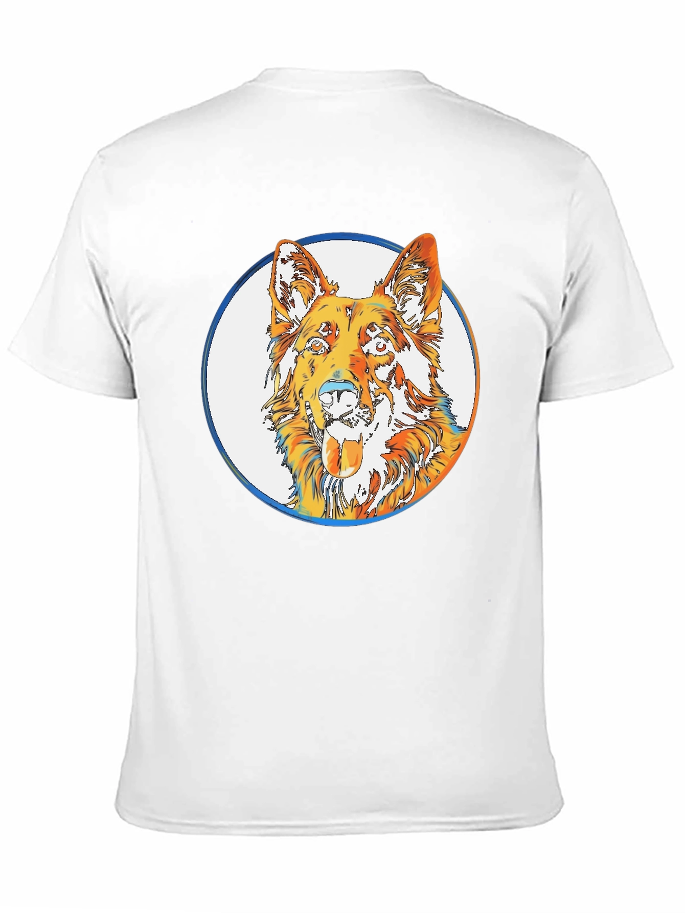 Cool Dog Graphic Tee - Stylish Mens Black T-Shirt