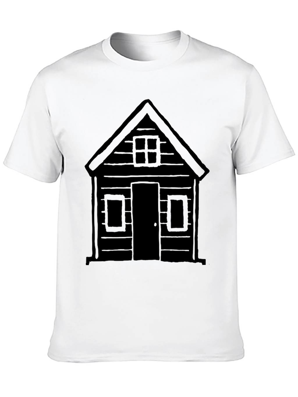 Cabin Tee - Cozy Home Graphic T-Shirt